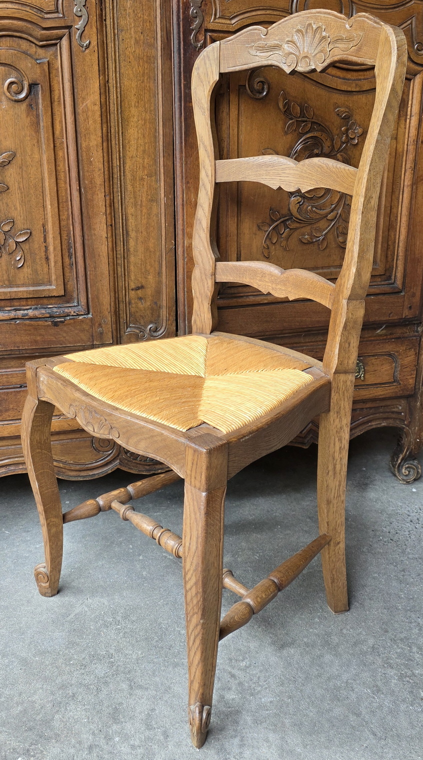 A set of 6 French Provincial Chairs 